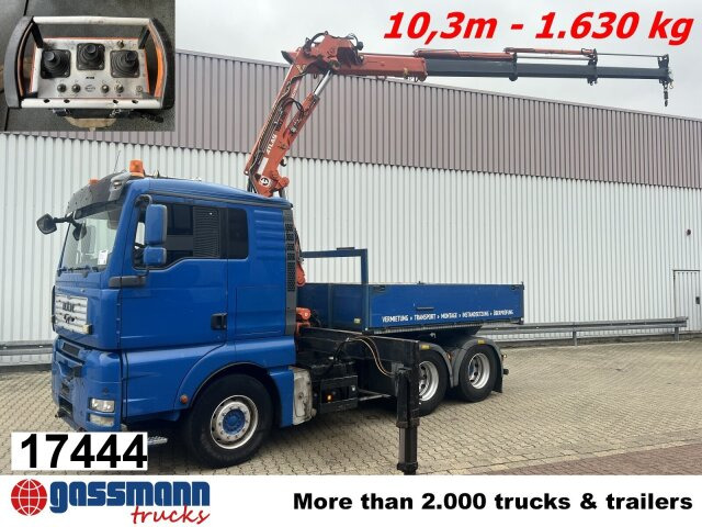 MAN TGA 26.480 6x4 BL, Intarder, SZM/Pritsche, Kran - وحدة جر: صورة 1 MAN TGA 26.480 6x4 BL, Intarder, SZM/Pritsche, Kran - وحدة جر: صورة 1