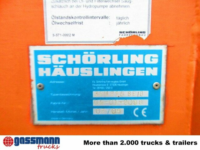 شاحنة النفايات لنقل القمامة MAN TGA 28.310 6x2-4LL Schörling 3R11 21.5, Terberg: صورة 13