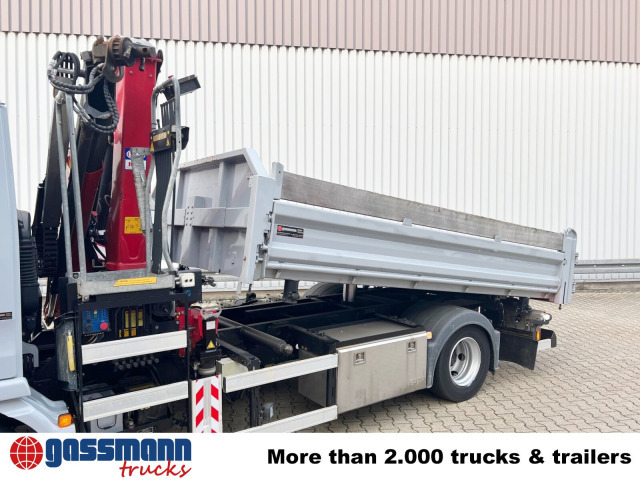 MAN TGL 12.180 4X2 BL mit Kran HMF 900-K1 - شاحنة قلاب, شاحنة كرين: صورة 2 MAN TGL 12.180 4X2 BL mit Kran HMF 900-K1 - شاحنة قلاب, شاحنة كرين: صورة 2