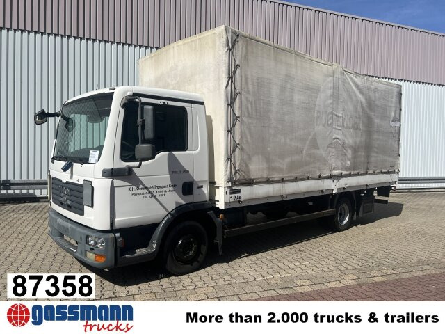 MAN TGL 7.150 4x2 BB mit LBW BÄR - شاحنات مسطحة: صورة 1 MAN TGL 7.150 4x2 BB mit LBW BÄR - شاحنات مسطحة: صورة 1