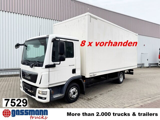 MAN TGL 8.150/180 4x2 BL, Möbelkoffer mit Rolltor - شاحنة مقفلة: صورة 1 MAN TGL 8.150/180 4x2 BL, Möbelkoffer mit Rolltor - شاحنة مقفلة: صورة 1