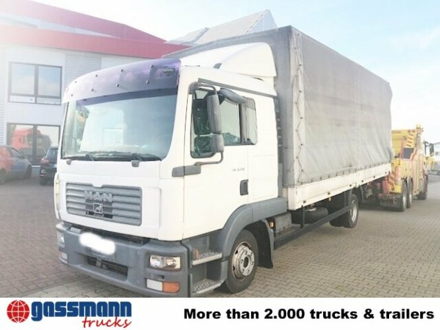 MAN TGL 8.210 BL 4x2 mit LBW, Motorschaden! - شاحنات مسطحة: صورة 2 MAN TGL 8.210 BL 4x2 mit LBW, Motorschaden! - شاحنات مسطحة: صورة 2