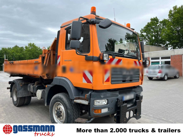 MAN TGM 15.240 4X4 BL, Winterdienstausstattung - شاحنة قلاب: صورة 3 MAN TGM 15.240 4X4 BL, Winterdienstausstattung - شاحنة قلاب: صورة 3