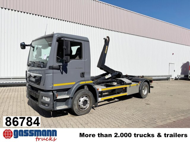 MAN TGM 15.250/340 4X2 BL - شاحنة ذات خطاف: صورة 1 MAN TGM 15.250/340 4X2 BL - شاحنة ذات خطاف: صورة 1
