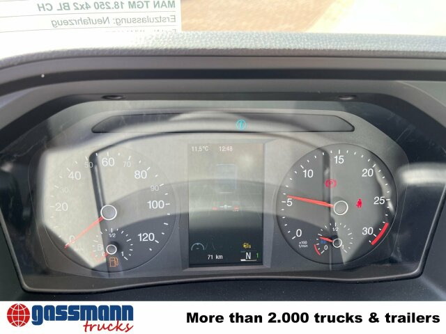 جديدة شاحنة ذات خطاف MAN TGM 18.250/340 4x2 BL CH, Funk, 3x VORHANDEN: صورة 6