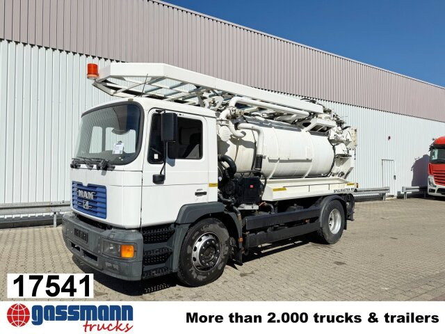 MAN TGM 18.284 4x2 BL, Assmann Saug- und Spülwagen - سياره كنس شوارع: صورة 1 MAN TGM 18.284 4x2 BL, Assmann Saug- und Spülwagen - سياره كنس شوارع: صورة 1