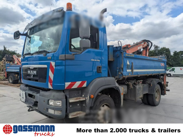MAN TGM 18.290 4X4 BB, EEV, Heckkran Atlas AK - شاحنة قلاب, شاحنة كرين: صورة 3 MAN TGM 18.290 4X4 BB, EEV, Heckkran Atlas AK - شاحنة قلاب, شاحنة كرين: صورة 3