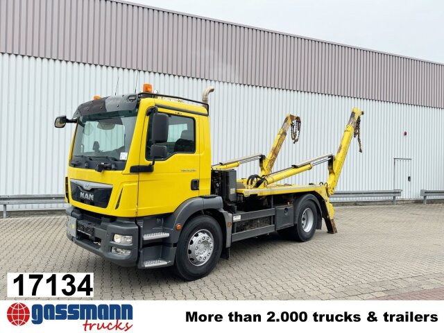 MAN TGM 18.290 4x2 BL, Meiller Teleabsetzkipper, - شاحنة نقل المخلفات: صورة 1 MAN TGM 18.290 4x2 BL, Meiller Teleabsetzkipper, - شاحنة نقل المخلفات: صورة 1