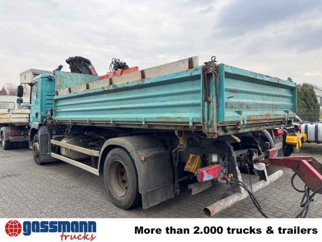MAN TGM 18.290 4x2 LL, EEV, Kran Hiab XS 111 ES-3 - شاحنة قلاب, شاحنة كرين: صورة 2 MAN TGM 18.290 4x2 LL, EEV, Kran Hiab XS 111 ES-3 - شاحنة قلاب, شاحنة كرين: صورة 2