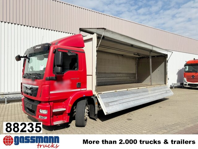 MAN TGM 26.340 6x2-4 LL, Getränkekoffer, - شاحنة مقفلة: صورة 1 MAN TGM 26.340 6x2-4 LL, Getränkekoffer, - شاحنة مقفلة: صورة 1