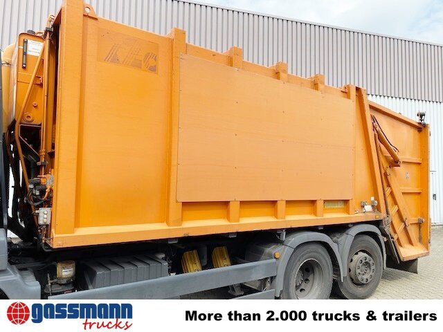 MAN TGS 26.320 6x2-4 BL, Lenkachse, Haller X2, - شاحنة النفايات: صورة 2 MAN TGS 26.320 6x2-4 BL, Lenkachse, Haller X2, - شاحنة النفايات: صورة 2