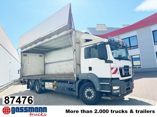 MAN TGS 26.360 6X2-4 BL, Lift-/Lenkachse, - شاحنة مقفلة: صورة 1 MAN TGS 26.360 6X2-4 BL, Lift-/Lenkachse, - شاحنة مقفلة: صورة 1