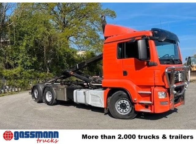 MAN TGS 26.480 6x2-4 BL, Intarder, Lenk-/Liftachse, - شاحنة ذات خطاف: صورة 2 MAN TGS 26.480 6x2-4 BL, Intarder, Lenk-/Liftachse, - شاحنة ذات خطاف: صورة 2