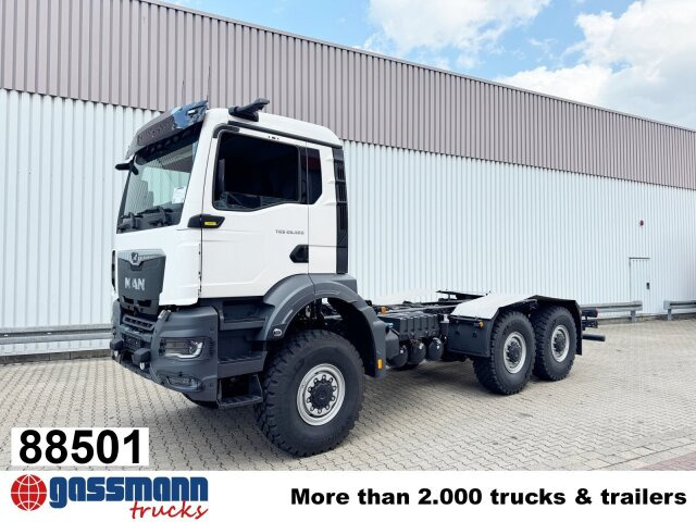 MAN TGS 26.520 6x6 BB, PriTarder, Navi, Optiview, - شاحنة هيكل كابينة: صورة 1 MAN TGS 26.520 6x6 BB, PriTarder, Navi, Optiview, - شاحنة هيكل كابينة: صورة 1