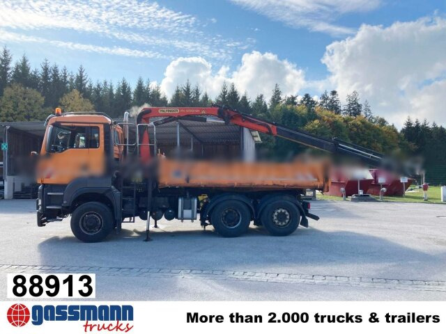 MAN TGS 28.400 6X4-4 BL, Lenk-/Lift, - شاحنة قلاب, شاحنة كرين: صورة 1 MAN TGS 28.400 6X4-4 BL, Lenk-/Lift, - شاحنة قلاب, شاحنة كرين: صورة 1
