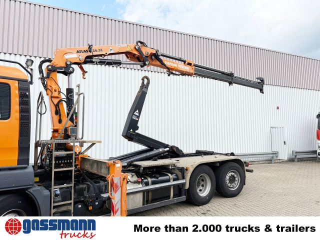 MAN TGS 28.440 6x2-4 BL, Lenk-/Liftachse, Kran Atlas - شاحنة ذات خطاف, شاحنة كرين: صورة 2 MAN TGS 28.440 6x2-4 BL, Lenk-/Liftachse, Kran Atlas - شاحنة ذات خطاف, شاحنة كرين: صورة 2