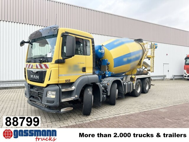 MAN TGS 32.400 8x4 BB, Stetter ca. 9m³ - شاحنة خلاطة خرسانة: صورة 1 MAN TGS 32.400 8x4 BB, Stetter ca. 9m³ - شاحنة خلاطة خرسانة: صورة 1
