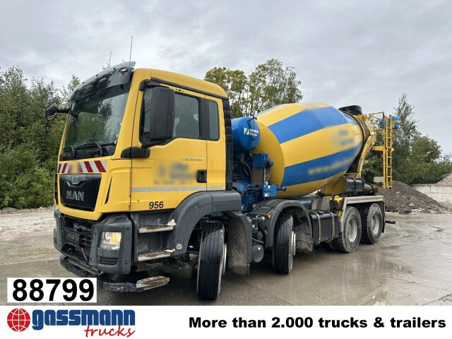 MAN TGS 32.400 8x4 BB, Stetter ca. 9m³ - شاحنة خلاطة خرسانة: صورة 1 MAN TGS 32.400 8x4 BB, Stetter ca. 9m³ - شاحنة خلاطة خرسانة: صورة 1