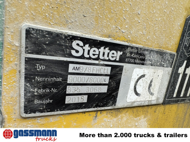 MAN TGS 32.400 8x4 BB, Stetter ca. 9m³ - شاحنة خلاطة خرسانة: صورة 5 MAN TGS 32.400 8x4 BB, Stetter ca. 9m³ - شاحنة خلاطة خرسانة: صورة 5