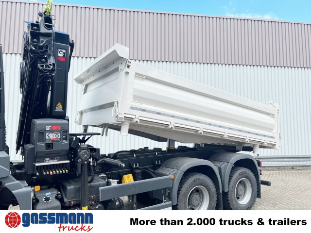 MAN TGS 33.430 6x6 BB CH mit Kran Hiab X-HiDuo 228 - شاحنة قلاب, شاحنة كرين: صورة 3 MAN TGS 33.430 6x6 BB CH mit Kran Hiab X-HiDuo 228 - شاحنة قلاب, شاحنة كرين: صورة 3