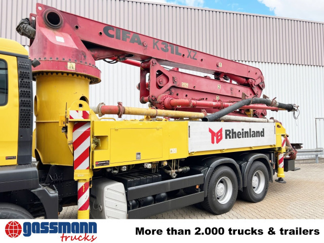 MAN TGS 33.440 6X4 BB, Betonpumpe CIFA K31L XZ, 31m - مضخة خرسانة: صورة 3 MAN TGS 33.440 6X4 BB, Betonpumpe CIFA K31L XZ, 31m - مضخة خرسانة: صورة 3