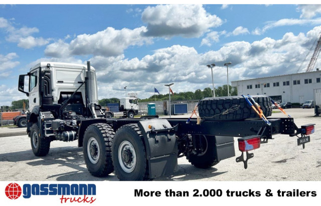 MAN TGS 33.440 6x6 BB CH, Euro2, Einzelbereifung - شاحنة هيكل كابينة: صورة 4 MAN TGS 33.440 6x6 BB CH, Euro2, Einzelbereifung - شاحنة هيكل كابينة: صورة 4