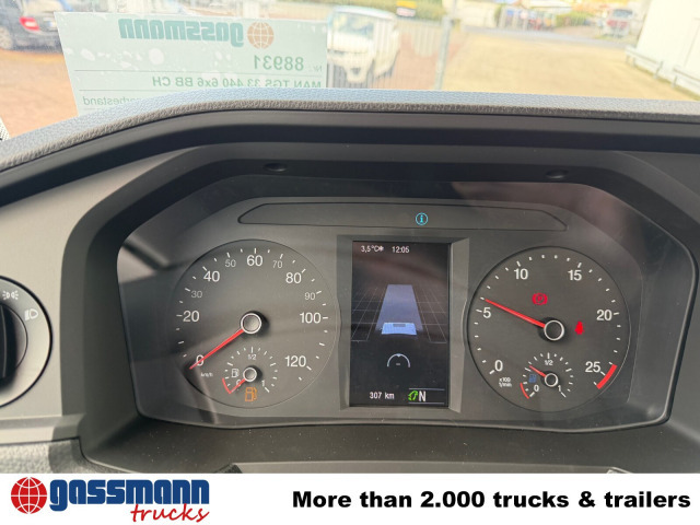 MAN TGS 33.440 6x6 BB CH, Hohe Bauart, Nebenantrieb - شاحنة هيكل كابينة: صورة 2 MAN TGS 33.440 6x6 BB CH, Hohe Bauart, Nebenantrieb - شاحنة هيكل كابينة: صورة 2