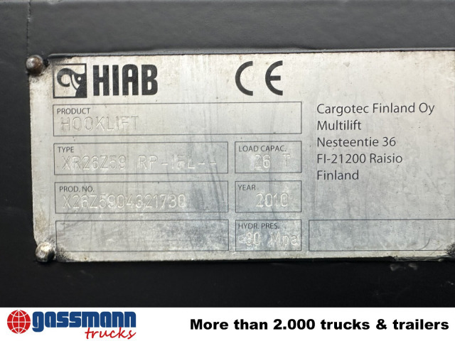 MAN TGS 35.400 8x4 BL, Schub-Knick bis 6,5m - شاحنة ذات خطاف: صورة 4 MAN TGS 35.400 8x4 BL, Schub-Knick bis 6,5m - شاحنة ذات خطاف: صورة 4