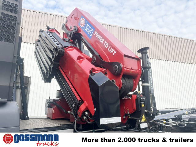 MAN TGS 35.480 8X4 BL, Intarder, Kran HMF 3220-K6, - شاحنة ذات خطاف, شاحنة كرين: صورة 3 MAN TGS 35.480 8X4 BL, Intarder, Kran HMF 3220-K6, - شاحنة ذات خطاف, شاحنة كرين: صورة 3