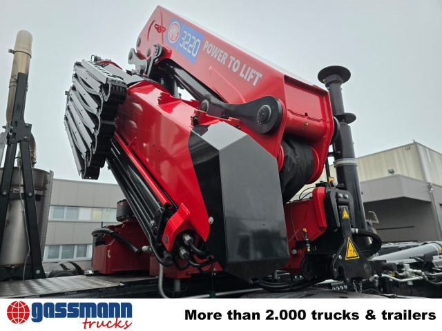 MAN TGS 35.480 8X4 BL, Intarder, Kran HMF 3220-K6, - شاحنة ذات خطاف, شاحنة كرين: صورة 5 MAN TGS 35.480 8X4 BL, Intarder, Kran HMF 3220-K6, - شاحنة ذات خطاف, شاحنة كرين: صورة 5