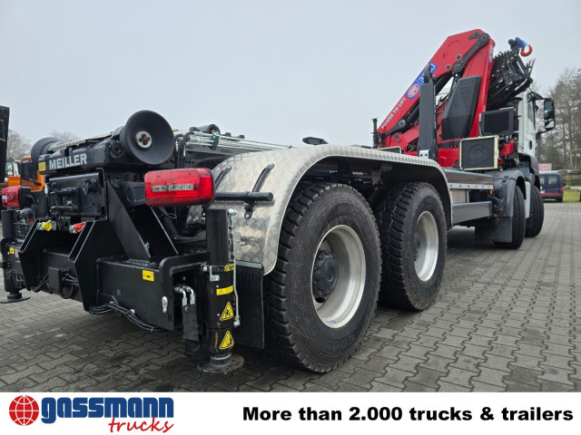 MAN TGS 35.480 8X4 BL, Intarder, Kran HMF 3220-K6, - شاحنة ذات خطاف, شاحنة كرين: صورة 2 MAN TGS 35.480 8X4 BL, Intarder, Kran HMF 3220-K6, - شاحنة ذات خطاف, شاحنة كرين: صورة 2