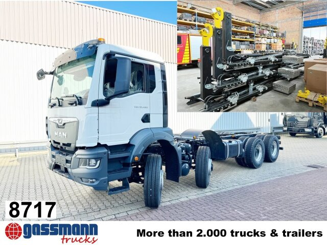 MAN TGS 35.480 8x6H BL CH, HydroDrive, Navi, - شاحنة ذات خطاف: صورة 1 MAN TGS 35.480 8x6H BL CH, HydroDrive, Navi, - شاحنة ذات خطاف: صورة 1