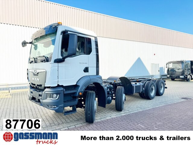 MAN TGS 35.480 8x6H BL CH, HydroDrive, Navi, - شاحنة هيكل كابينة: صورة 1 MAN TGS 35.480 8x6H BL CH, HydroDrive, Navi, - شاحنة هيكل كابينة: صورة 1