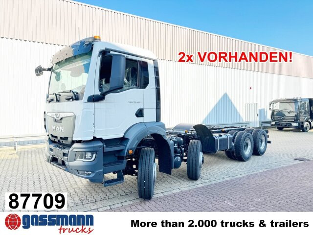 MAN TGS 35.480 8x6H BL CH, HydroDrive, Navi, - شاحنة هيكل كابينة: صورة 1 MAN TGS 35.480 8x6H BL CH, HydroDrive, Navi, - شاحنة هيكل كابينة: صورة 1