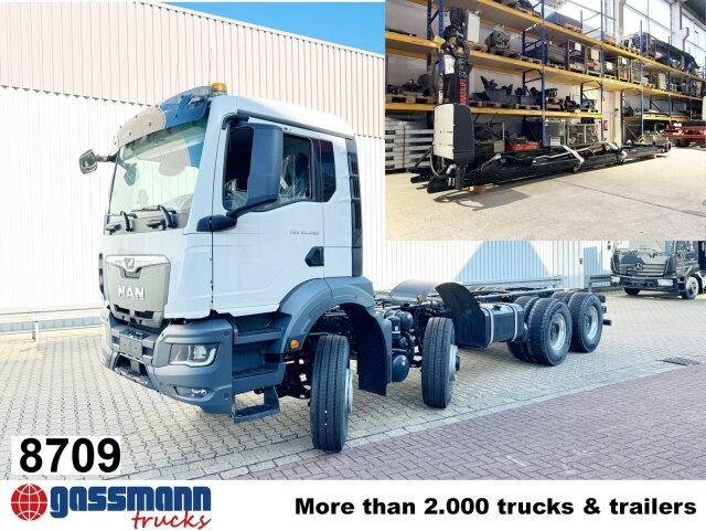 MAN TGS 35.480 8x6H BL CH, HydroDrive, Navi, - شاحنة ذات خطاف: صورة 1 MAN TGS 35.480 8x6H BL CH, HydroDrive, Navi, - شاحنة ذات خطاف: صورة 1