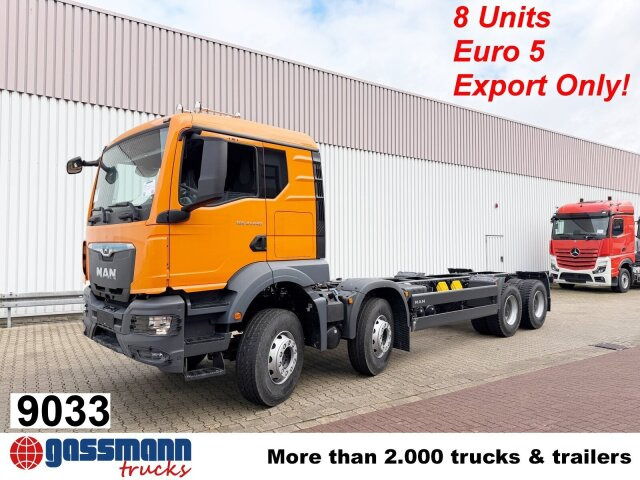 MAN TGS 41.440 8x4 BB CH, Retarder, MEHRFACH - شاحنة هيكل كابينة: صورة 1 MAN TGS 41.440 8x4 BB CH, Retarder, MEHRFACH - شاحنة هيكل كابينة: صورة 1