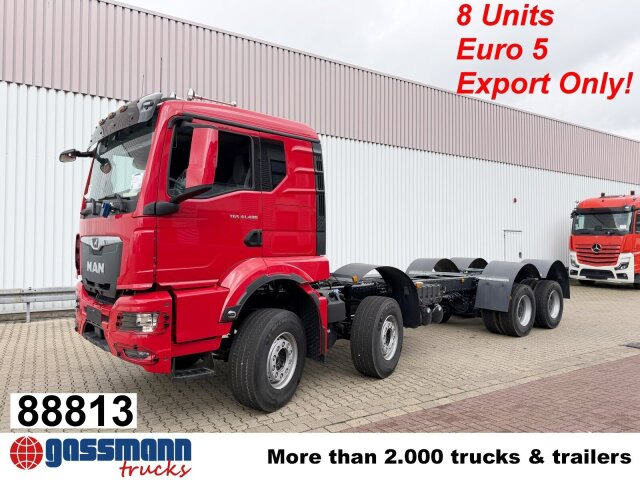 MAN TGS 41.480 8x4 BB CH, MEHRFACH VORHANDEN! - شاحنة هيكل كابينة: صورة 1 MAN TGS 41.480 8x4 BB CH, MEHRFACH VORHANDEN! - شاحنة هيكل كابينة: صورة 1