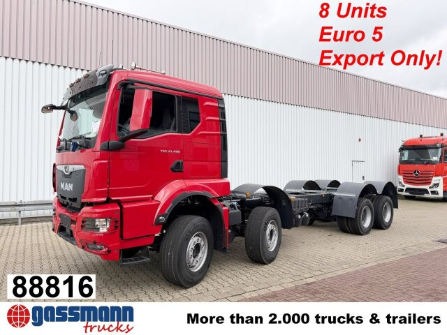MAN TGS 41.480 8x4 BB CH, MEHRFACH VORHANDEN! - شاحنة هيكل كابينة: صورة 1 MAN TGS 41.480 8x4 BB CH, MEHRFACH VORHANDEN! - شاحنة هيكل كابينة: صورة 1