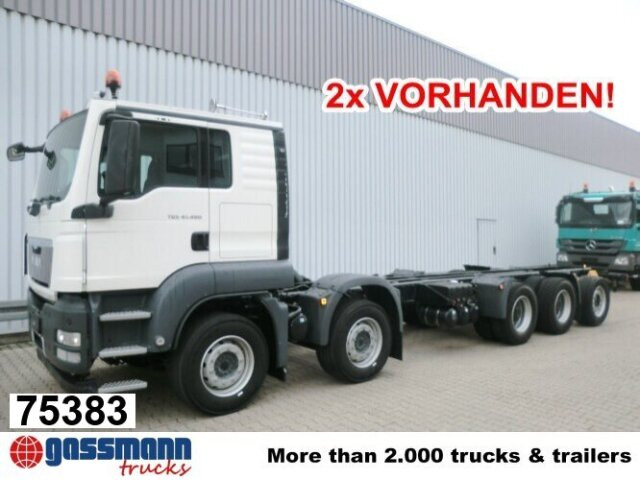 MAN TGS 50.480 BB 10x4, 2x VORHANDEN! - شاحنة هيكل كابينة: صورة 1 MAN TGS 50.480 BB 10x4, 2x VORHANDEN! - شاحنة هيكل كابينة: صورة 1