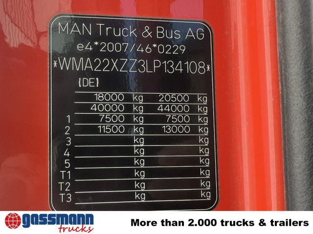 MAN TGX 18.500 4X4H BLS, PriTarder, HydroDrive, - وحدة جر: صورة 2 MAN TGX 18.500 4X4H BLS, PriTarder, HydroDrive, - وحدة جر: صورة 2