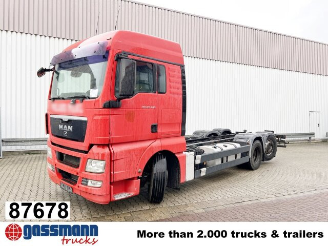 MAN TGX 26.440 6x2-2 LL, Lenk-Liftachse - شاحنة هيكل كابينة: صورة 1 MAN TGX 26.440 6x2-2 LL, Lenk-Liftachse - شاحنة هيكل كابينة: صورة 1