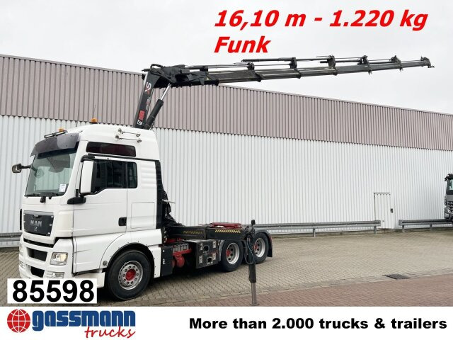 MAN TGX 26.480 6x4 BLS mit Kran Hiab 288E-6 Hipro, - وحدة جر: صورة 1 MAN TGX 26.480 6x4 BLS mit Kran Hiab 288E-6 Hipro, - وحدة جر: صورة 1