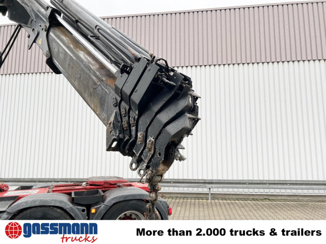وحدة جر MAN TGX 26.480 6x4 BLS mit Kran Hiab 288E-6 Hipro,: صورة 6