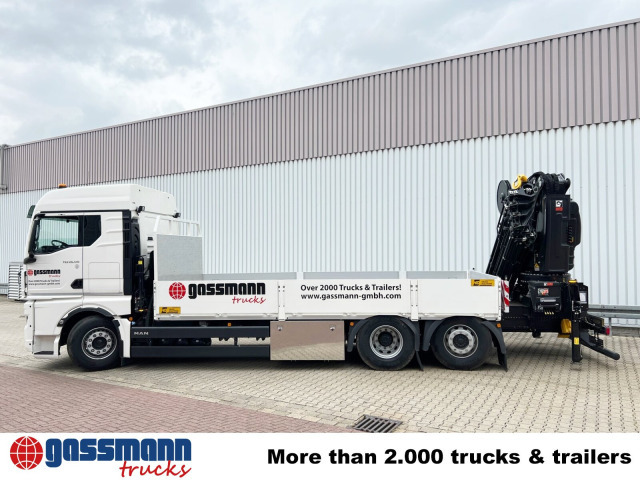 MAN TGX 26.510 6x2-4 LL, Kran Hiab X-HiPro 548 E-8, - شاحنات مسطحة, شاحنة كرين: صورة 2 MAN TGX 26.510 6x2-4 LL, Kran Hiab X-HiPro 548 E-8, - شاحنات مسطحة, شاحنة كرين: صورة 2