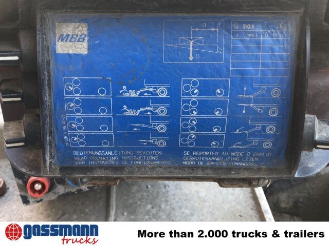 MBB 1500KUZF Ladebordwand unterfaltbar, 1,5t - رافعة هيدروليك خلفية: صورة 4 MBB 1500KUZF Ladebordwand unterfaltbar, 1,5t - رافعة هيدروليك خلفية: صورة 4
