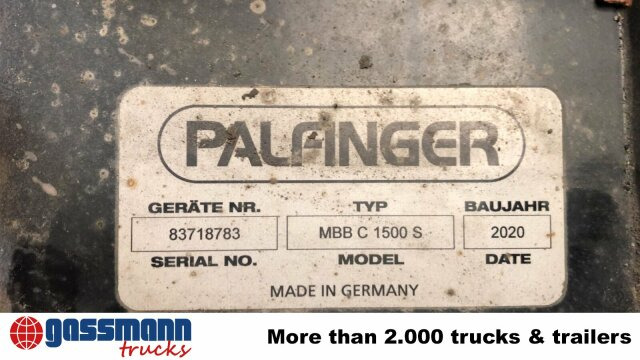 MBB C 1500 S Ladebordwand - رافعة هيدروليك خلفية: صورة 3 MBB C 1500 S Ladebordwand - رافعة هيدروليك خلفية: صورة 3