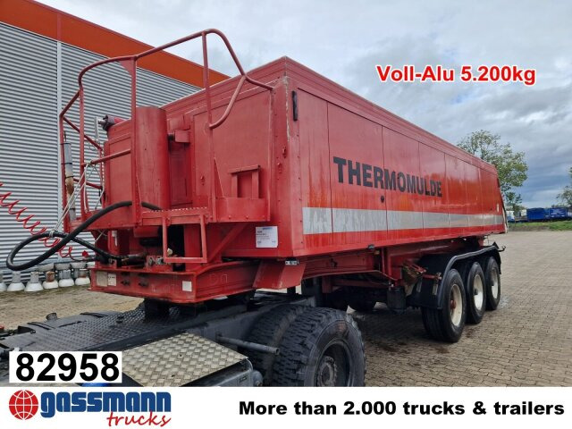 Meierling MSK 24 Voll-Alu Iso-Kastenmulde, ca. 25m³, 2x - قلابة نصف مقطورة نصف مقطورة قلابة: صورة 1 Meierling MSK 24 Voll-Alu Iso-Kastenmulde, ca. 25m³, 2x - قلابة نصف مقطورة نصف مقطورة قلابة: صورة 1