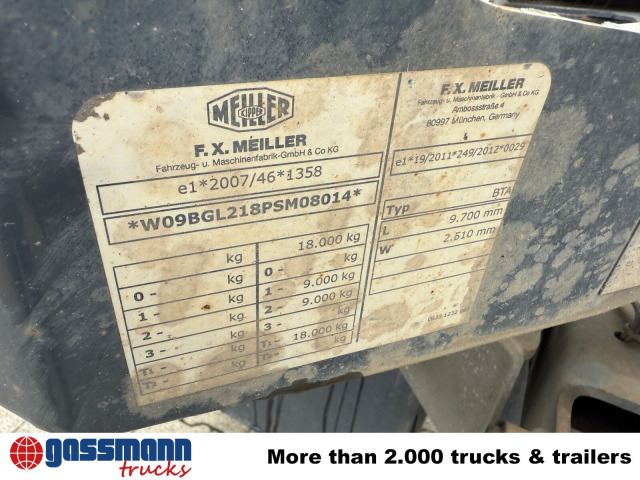 Meiller MG18-ZO 5.4 Abrollanhänger - مقطورة هوك ليفت/ لود لوجر: صورة 4 Meiller MG18-ZO 5.4 Abrollanhänger - مقطورة هوك ليفت/ لود لوجر: صورة 4