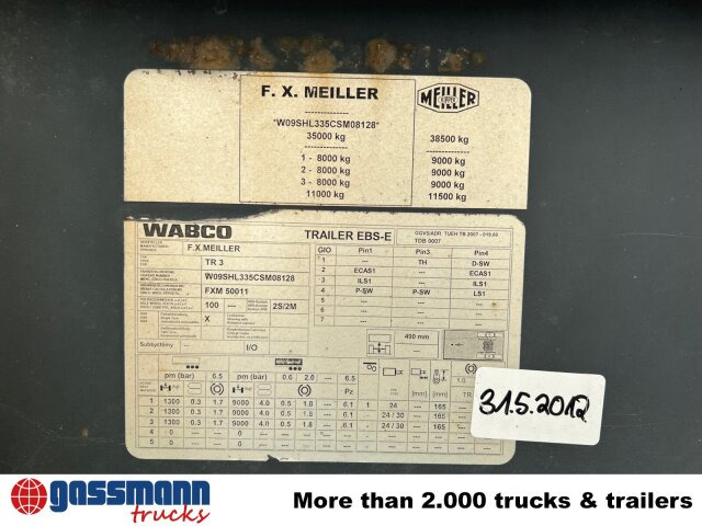 Meiller MHPS 12/27 NOSS2, Stahlmulde ca. 26m³, - قلابة نصف مقطورة نصف مقطورة قلابة: صورة 3 Meiller MHPS 12/27 NOSS2, Stahlmulde ca. 26m³, - قلابة نصف مقطورة نصف مقطورة قلابة: صورة 3