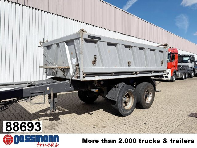 Meiller MZDA 18/21, Stahlbordwände, ca. 10m³ - مقطورة قلاب: صورة 1 Meiller MZDA 18/21, Stahlbordwände, ca. 10m³ - مقطورة قلاب: صورة 1